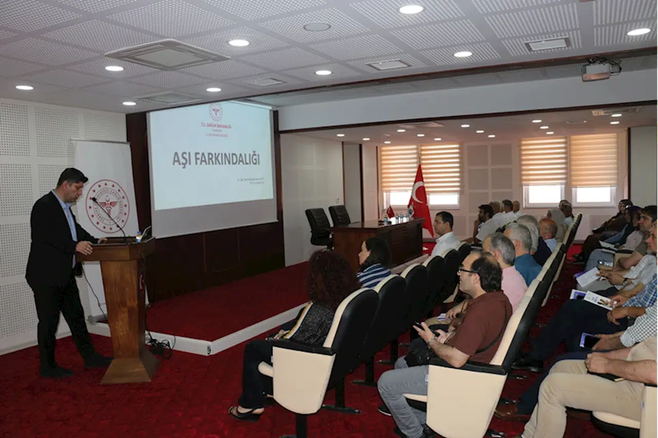 Of'ta "Aşı Farkındalığı" toplantısı gerçekleştirildi