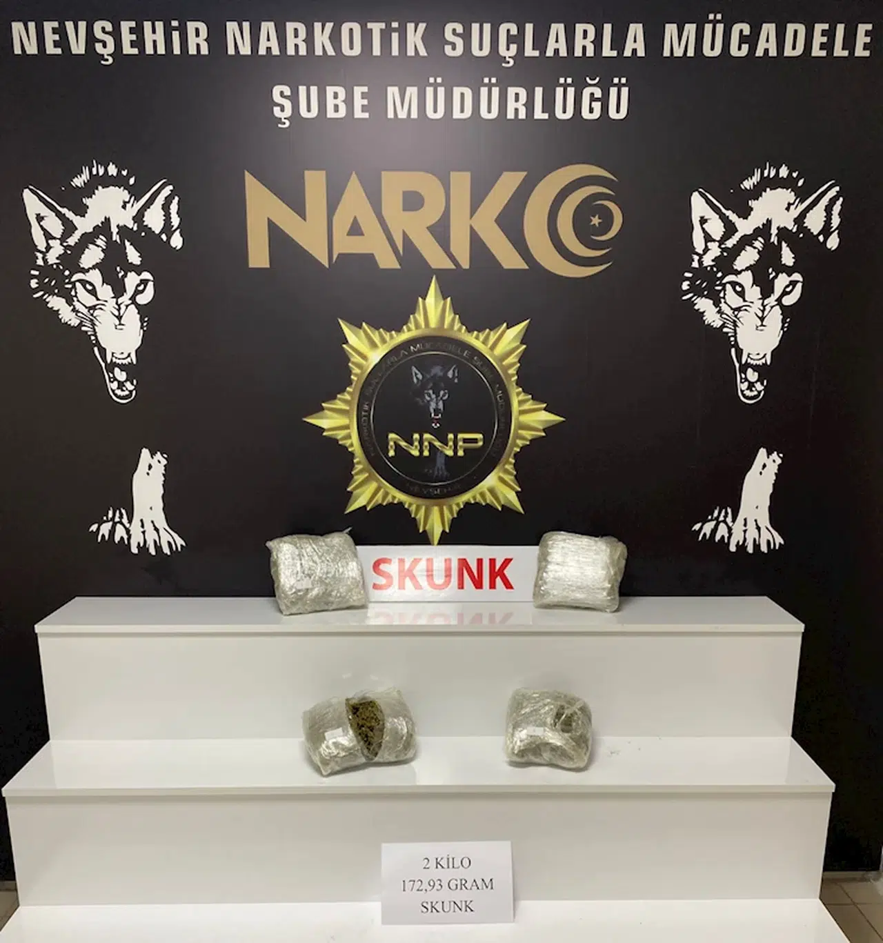 Nevşehir'de uyuşturucuya 2 tutuklama