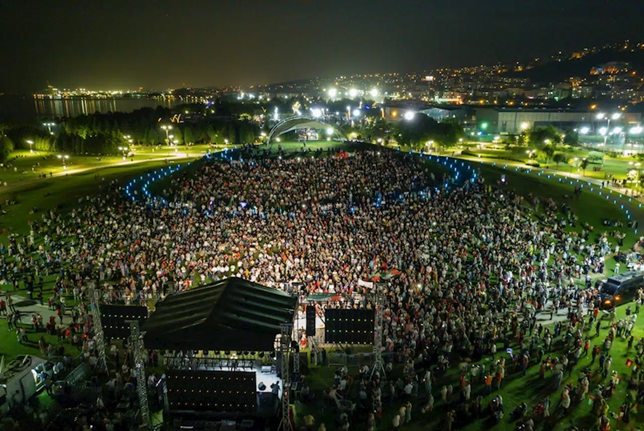 Kocaeli'de 'Filistin' dayanışması