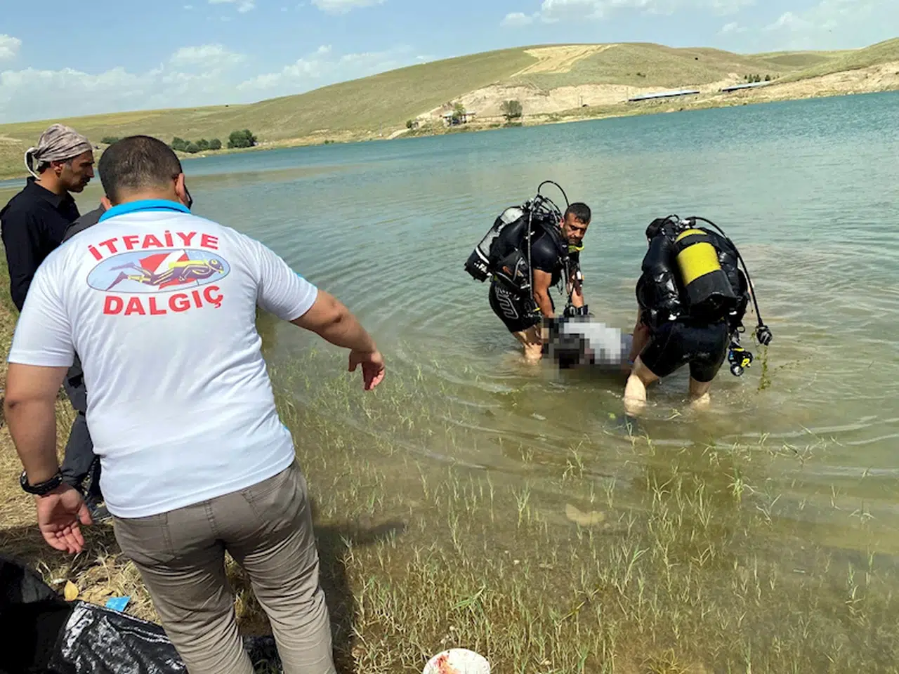Kayıp olarak aranan Hamit'in gölette cansız bedeni bulundu