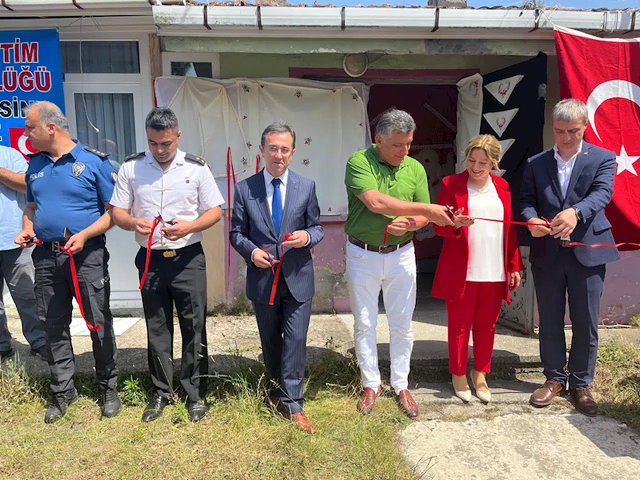 Terme HEM yıl sonu sergisi açıldı