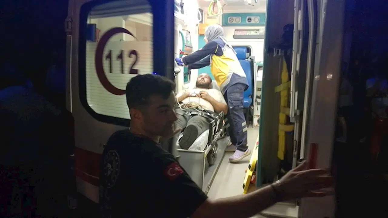 Zonguldak'ta elektrik akımına kapılan 2 işçi yaralandı