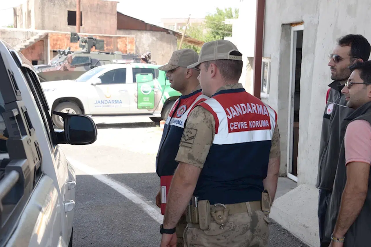 Diyarbakır'da satılacak 115 bin kurbanlığın kontrolü jandarma tarafından sağlanıyor