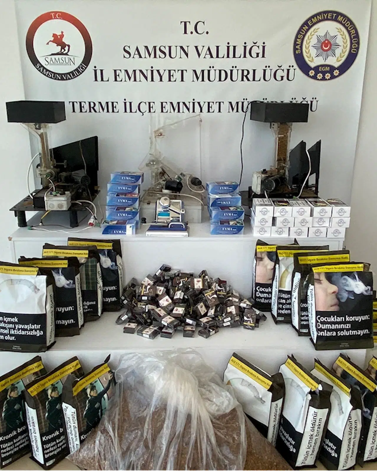 Samsun'da kaçakçılık operasyonunda 1 zanlı yakalandı