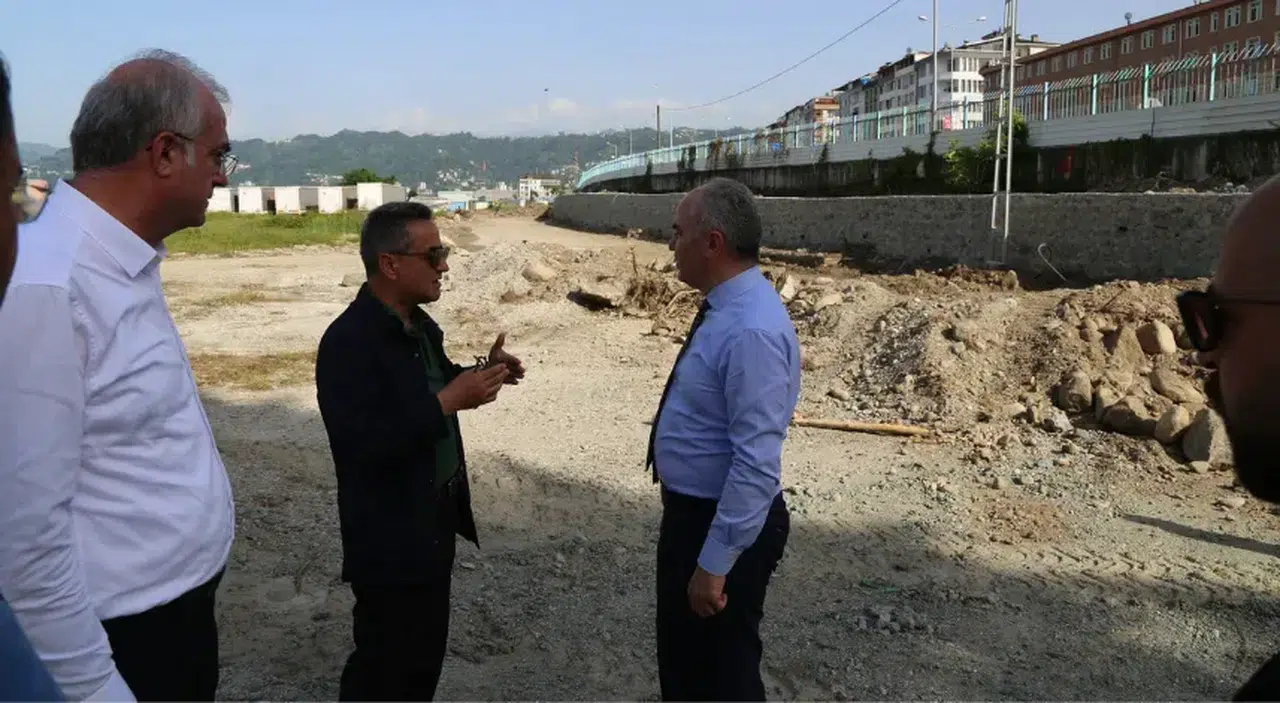 Rize'de Yeni Yürüyüş ve Bisiklet Yolu İçin Çalışmalar Başladı