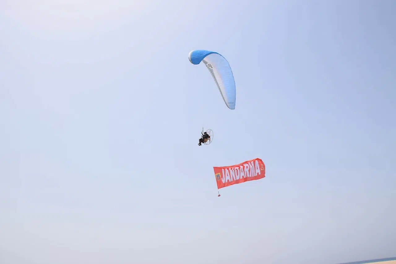 Edirne'de jandarmadan kuruluş yıl dönümünde özel çekim