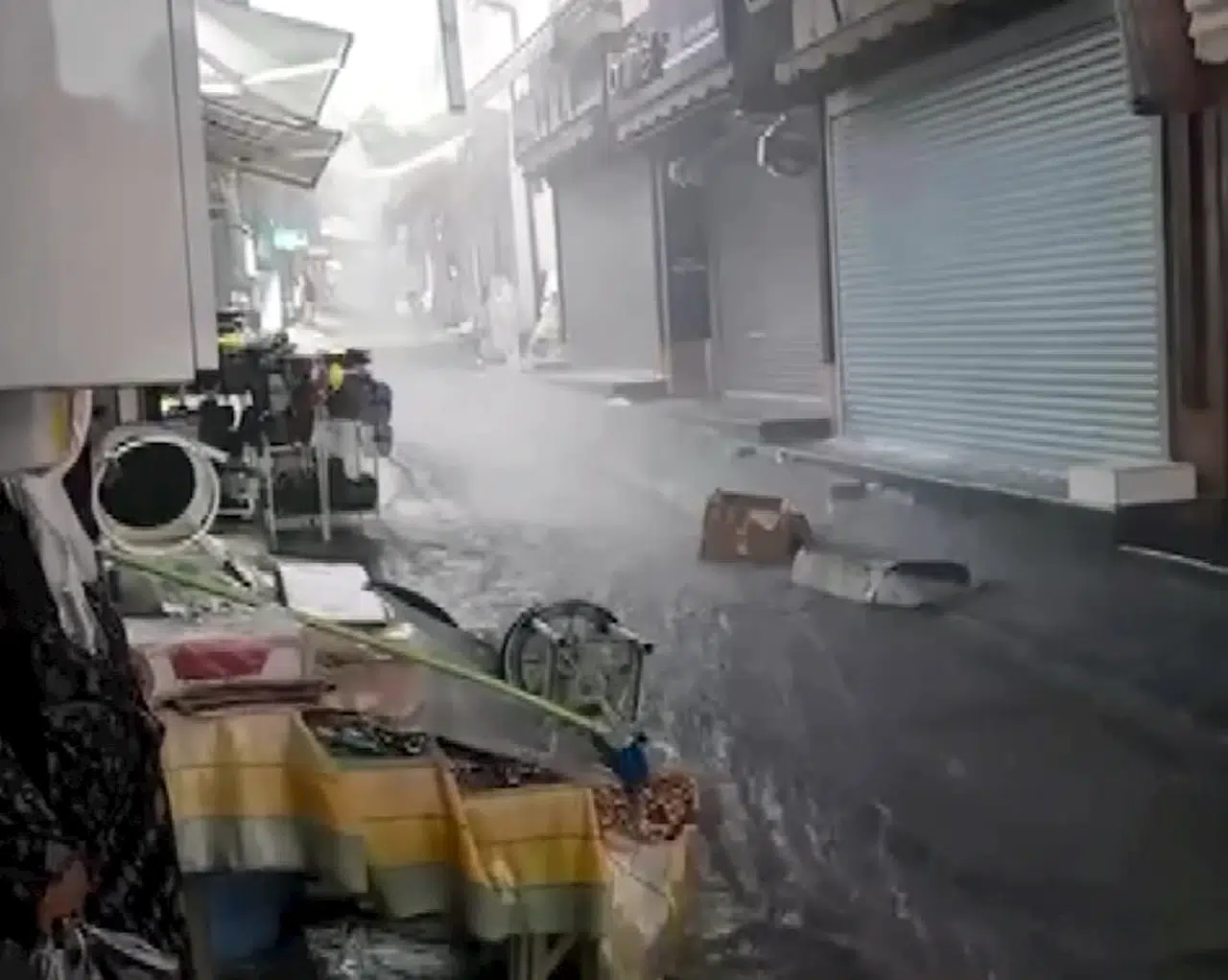 Ankara'da dolu ve sağanak etkili oldu (2)