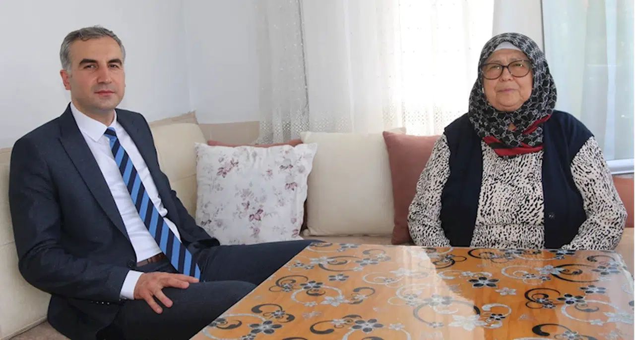 Kaymakam Kılıç'tan şehit ailesine ziyaret