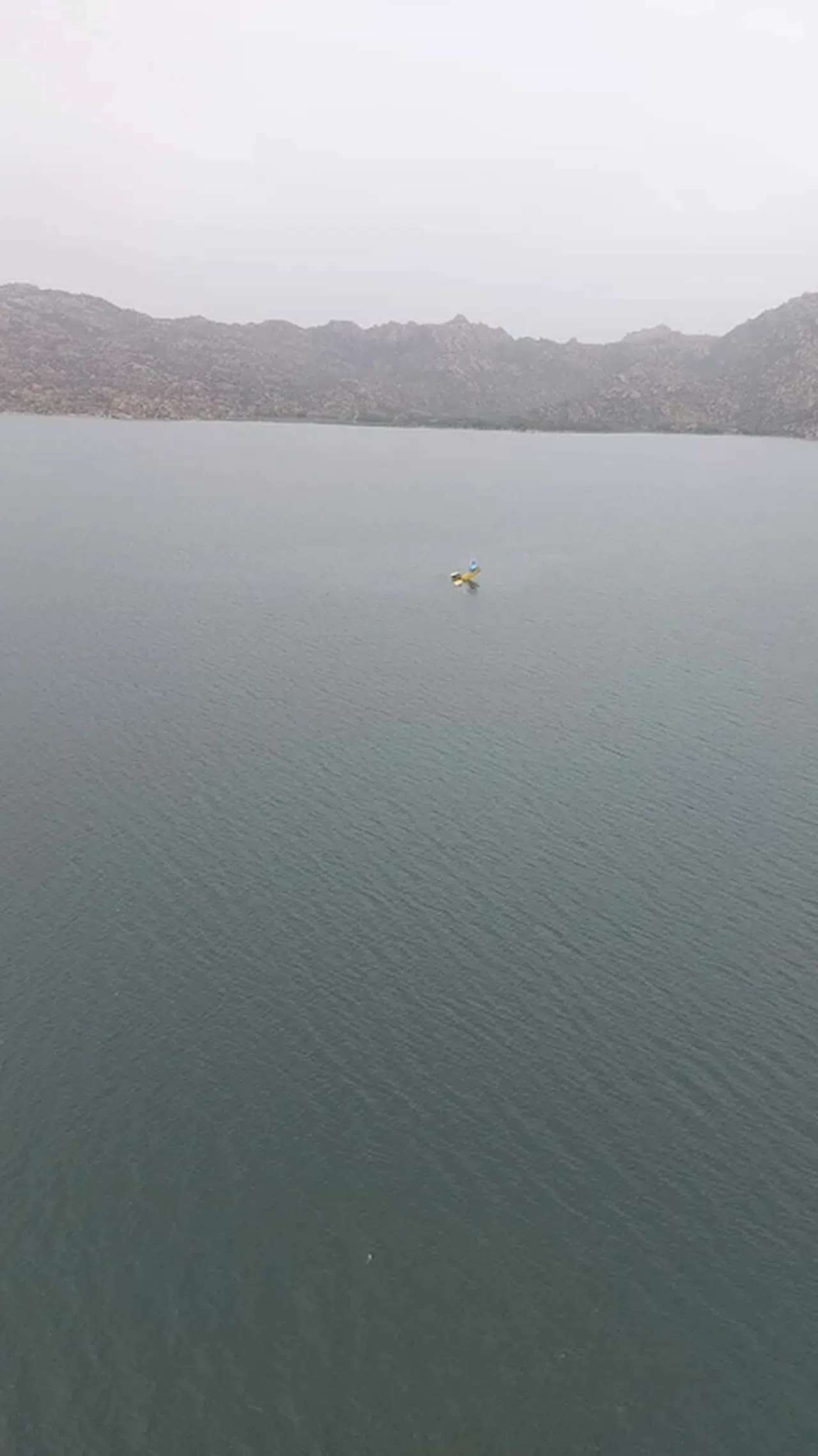 Aydın'da yangın söndürme uçağının burun kısmı su aldığı Bafa Gölü'ne battı / Ek fotoğraflar
