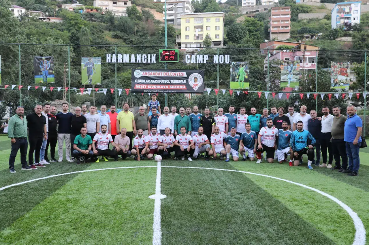 Reşit Sivrikaya Sezonu Futbol Turnuvası Şampiyonu Akçaabat Müftülük Spor Oldu