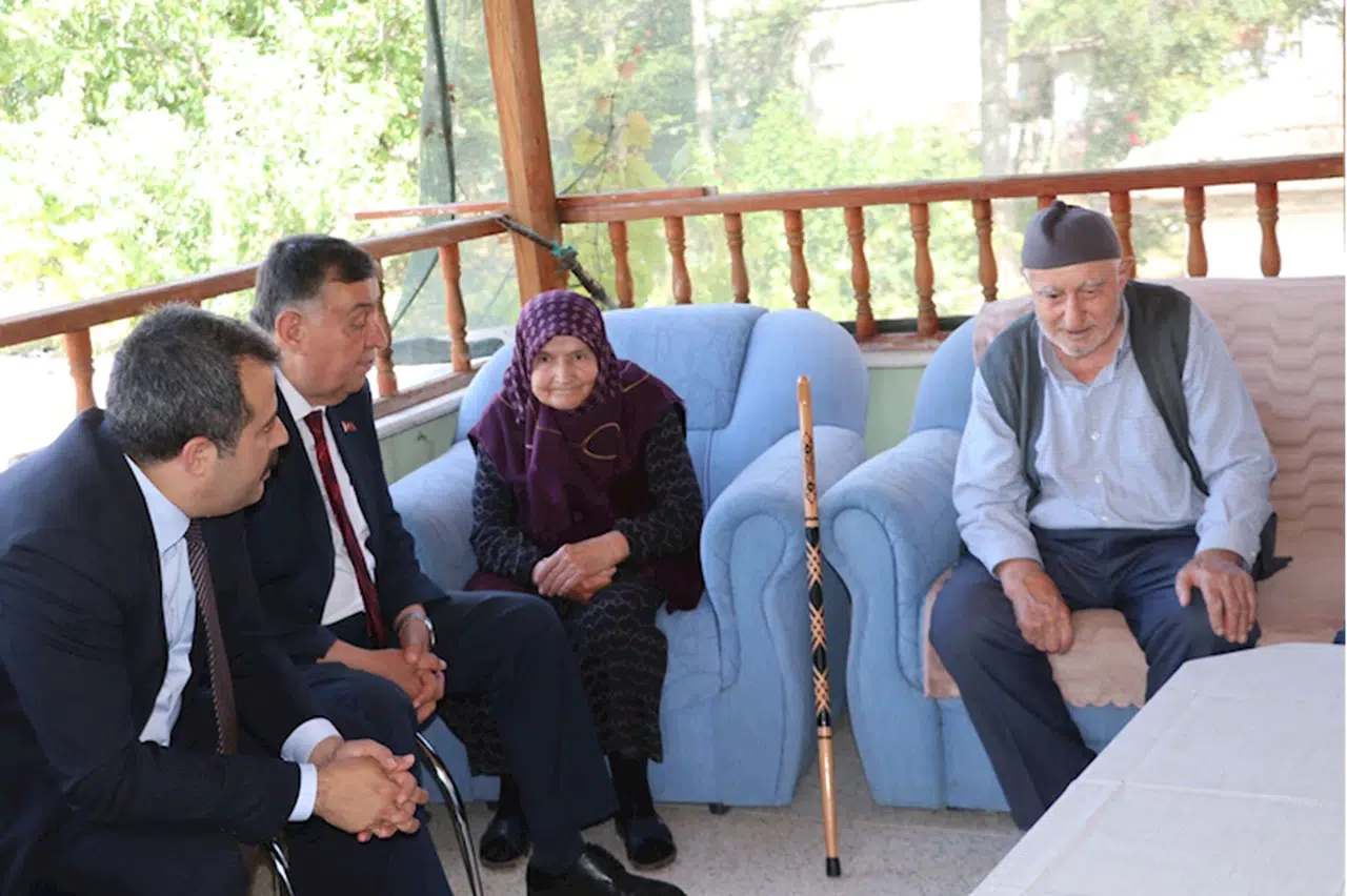 Havza'da bayramlaşma programı düzenlendi