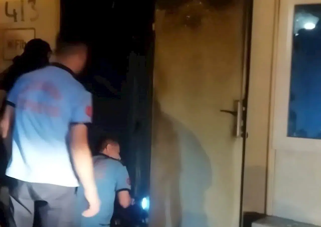 Gaziantep’te, konteyner yangını