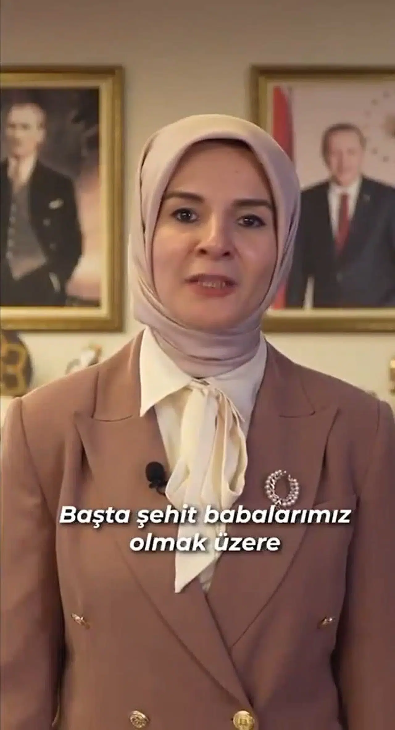 Bakan Göktaş, şehit babalarının Babalar Günü'nü kutladı