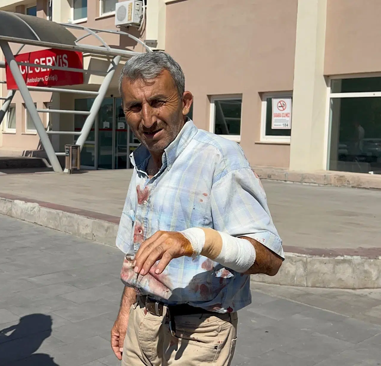 Nevşehir'de acemi kasaplar hastaneye koştu