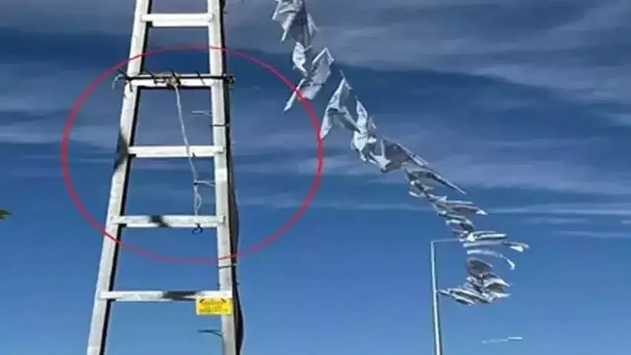 Kayseri'de korkunç olay! Kurban pazarında kendini elektrik direğine astı!