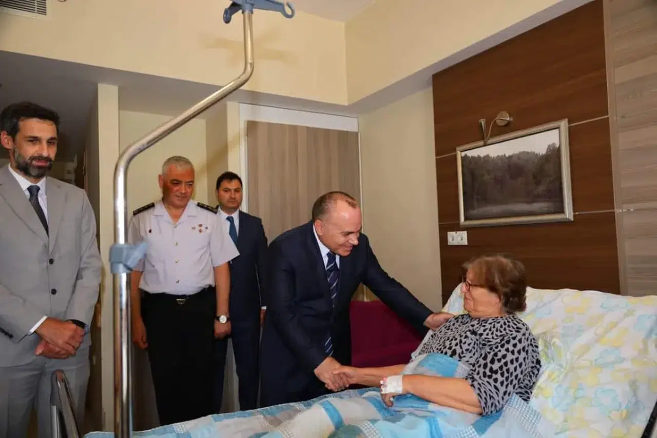 Vali Cengiz Ünsal, Kurban Bayramı'nda Artvin Devlet Hastanesi'ni Ziyaret Etti