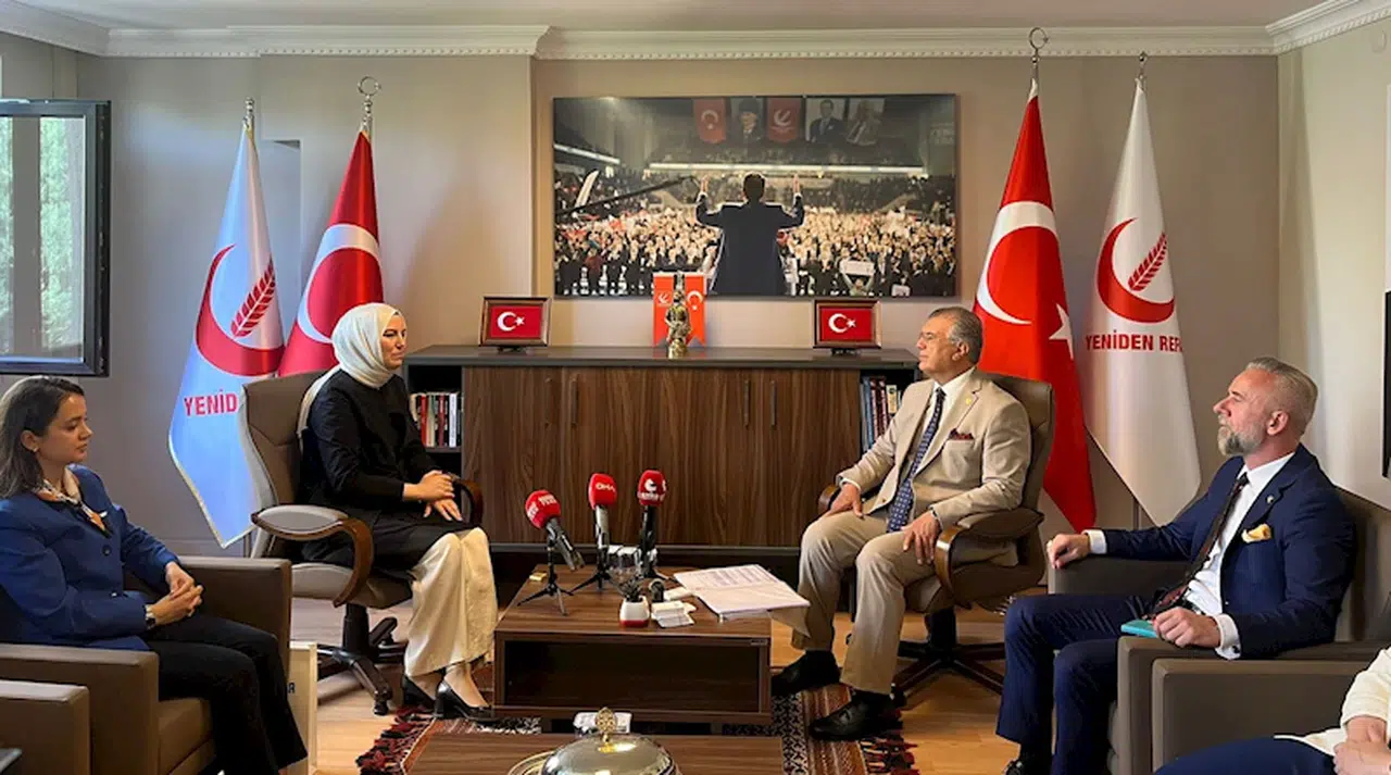 Yeniden Refah Partisi'nde bayramlaşma ziyaretleri