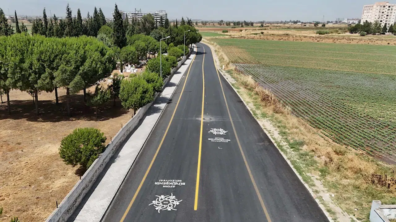 Aydın Büyükşehir Belediyesi, Efeler'deki yol yapım çalışmalarını tamamladı