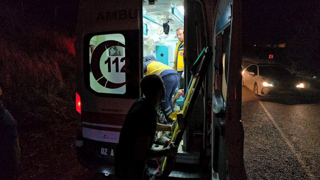 Adıyaman’da kontrolden çıkan otomobil devrildi: 1 ölü, 6 yaralı