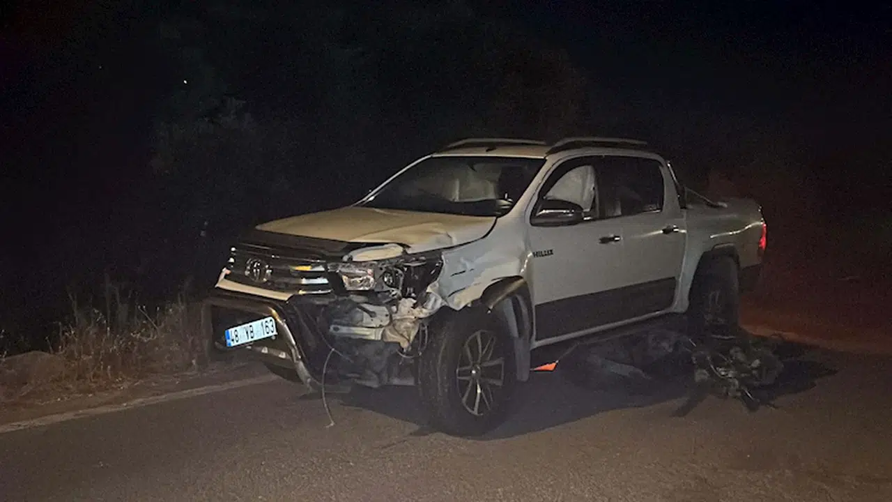 Bodrum'da kamyonetin çarptığı motosikletin sürücüsü öldü