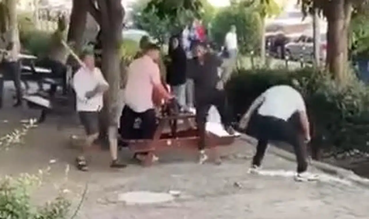 İstanbul- Avcılar'da parkta sopalı kavga 