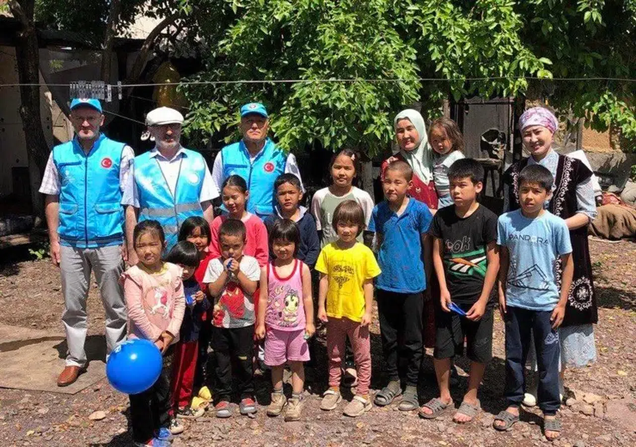 Rize İl Müftülüğü Kazakistan'da Yardım Eli Uzatmaya Devam Ediyor