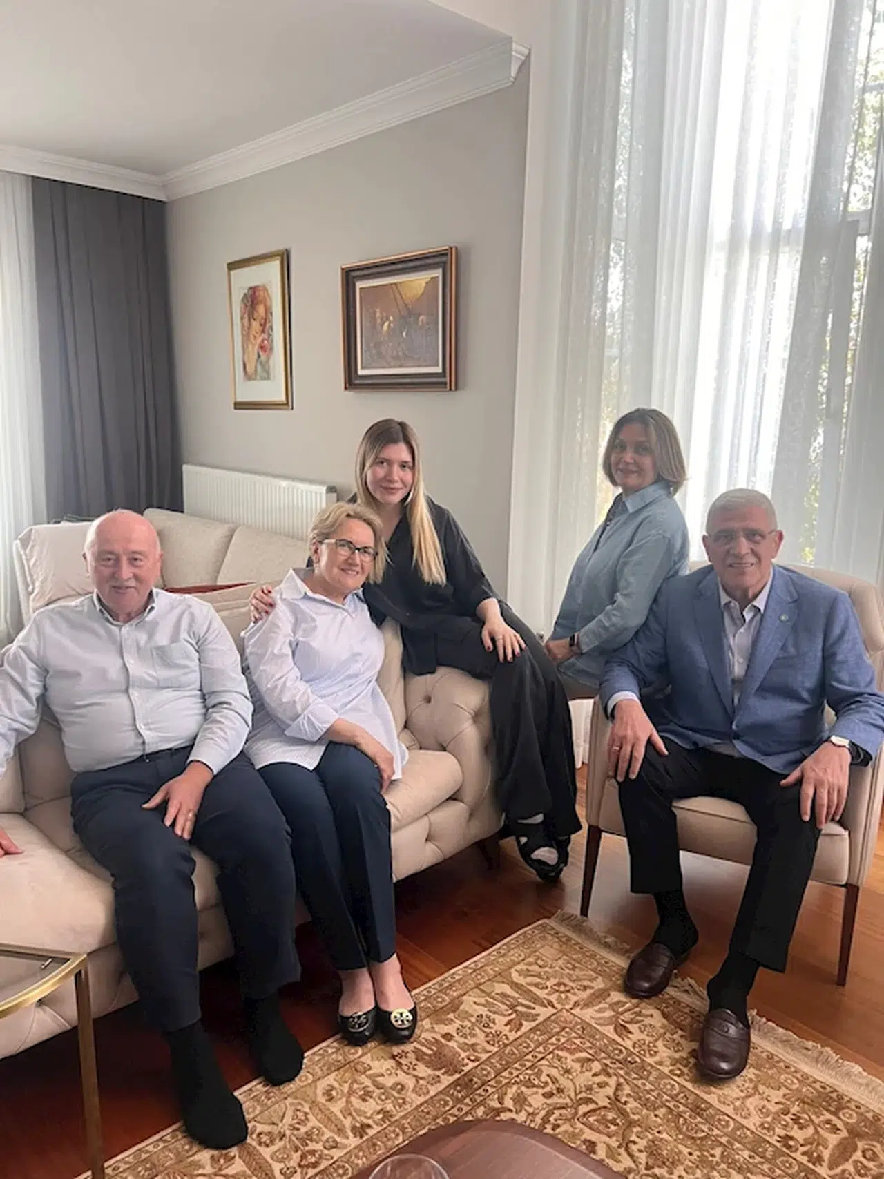 Dervişoğlu'ndan Akşener'e bayram ziyareti