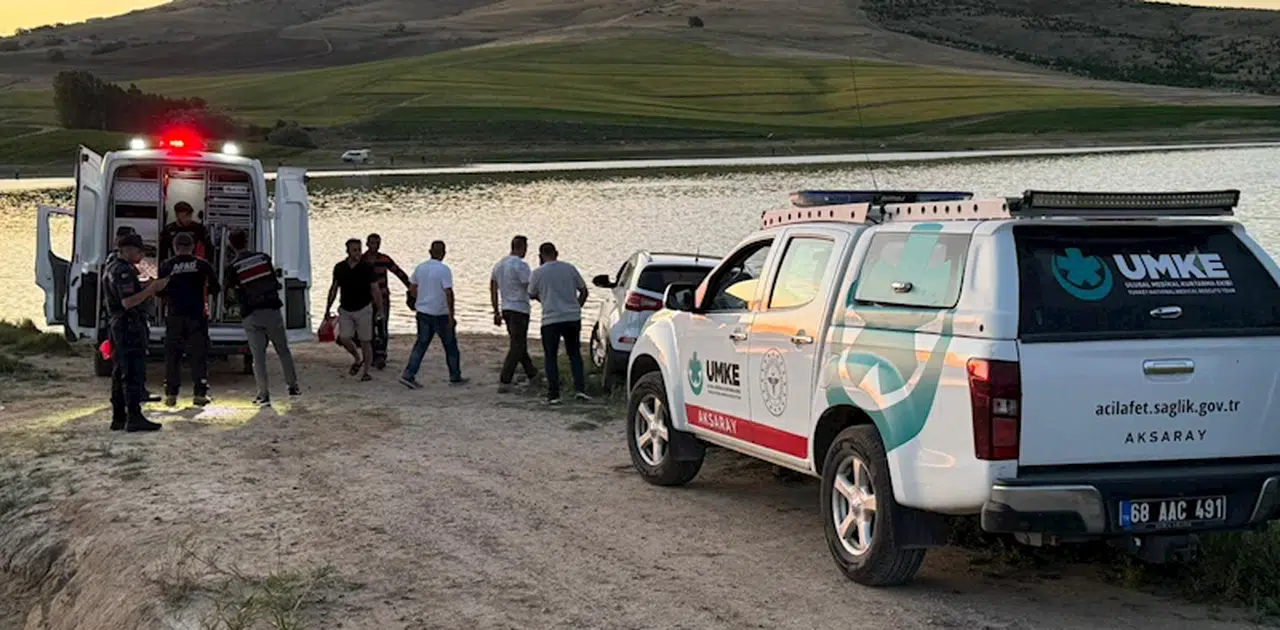 Aksaray'da gölete giren Afgan çocuk, boğuldu