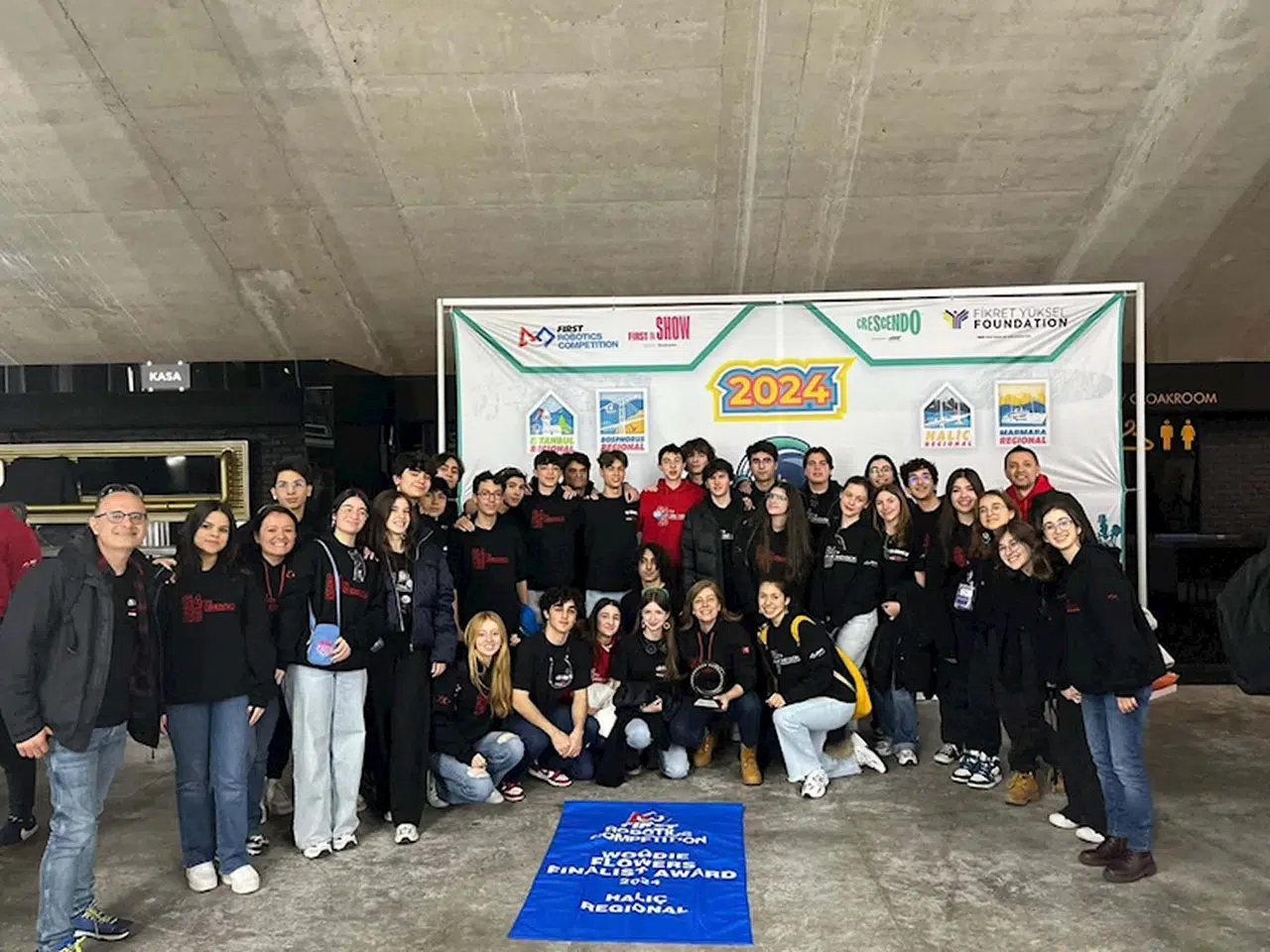 Bahçeşehir Koleji öğrencilerinden oluşan robotik takıma ABD'de 'Impact Award' ödülü