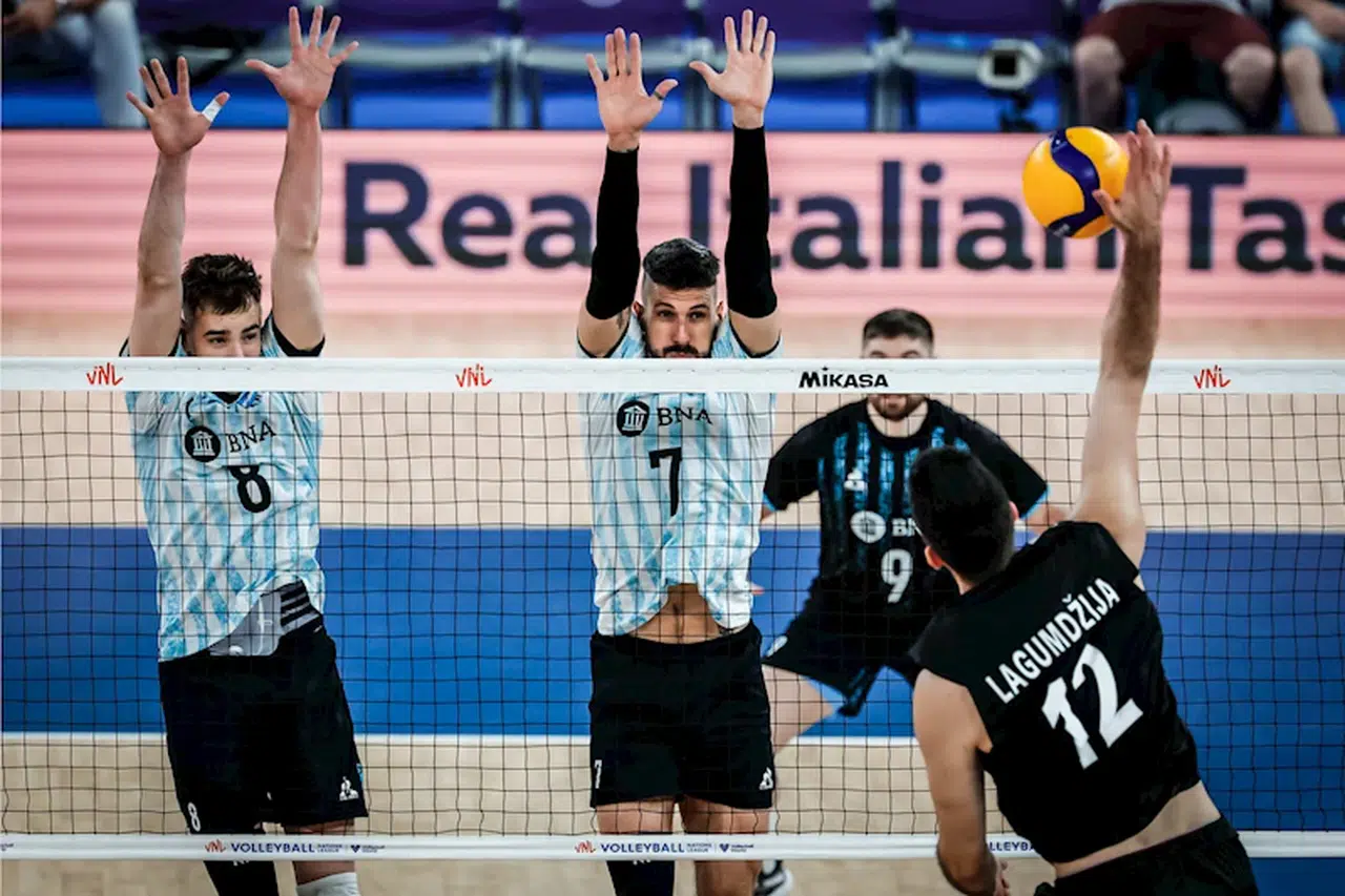 A Milli Erkek Voleybol Takımı, Arjantin'e 3-0 mağlup oldu