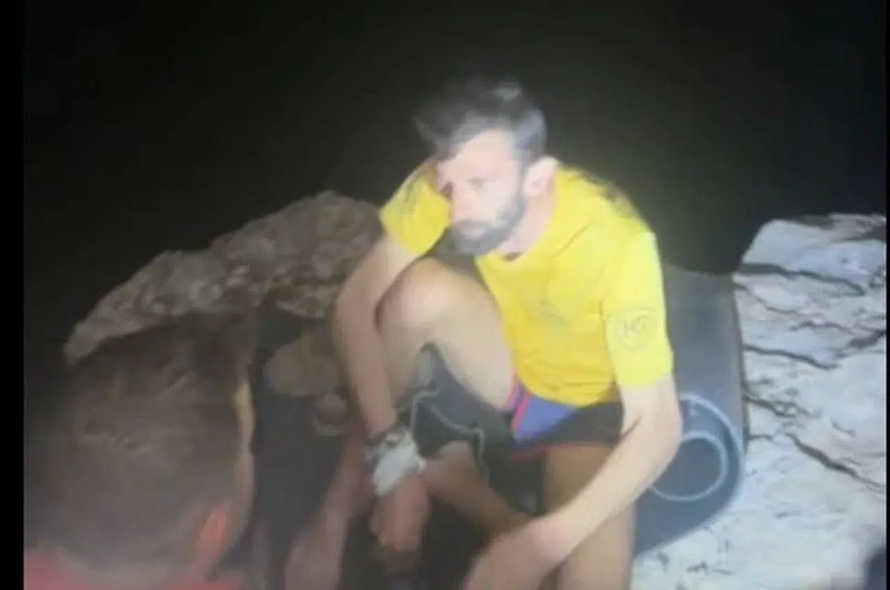 Kestel Dağı Milli Parkı'nda kaybolup, kanyonda mahsur kalan 5 kişiyi ekipler kurtardı