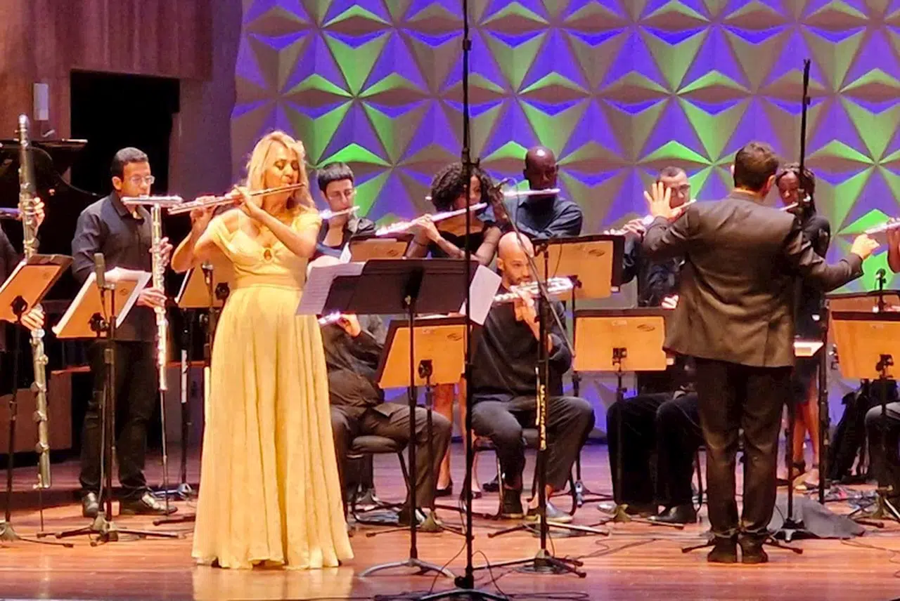 Brezilya'da flüt ziyafeti 