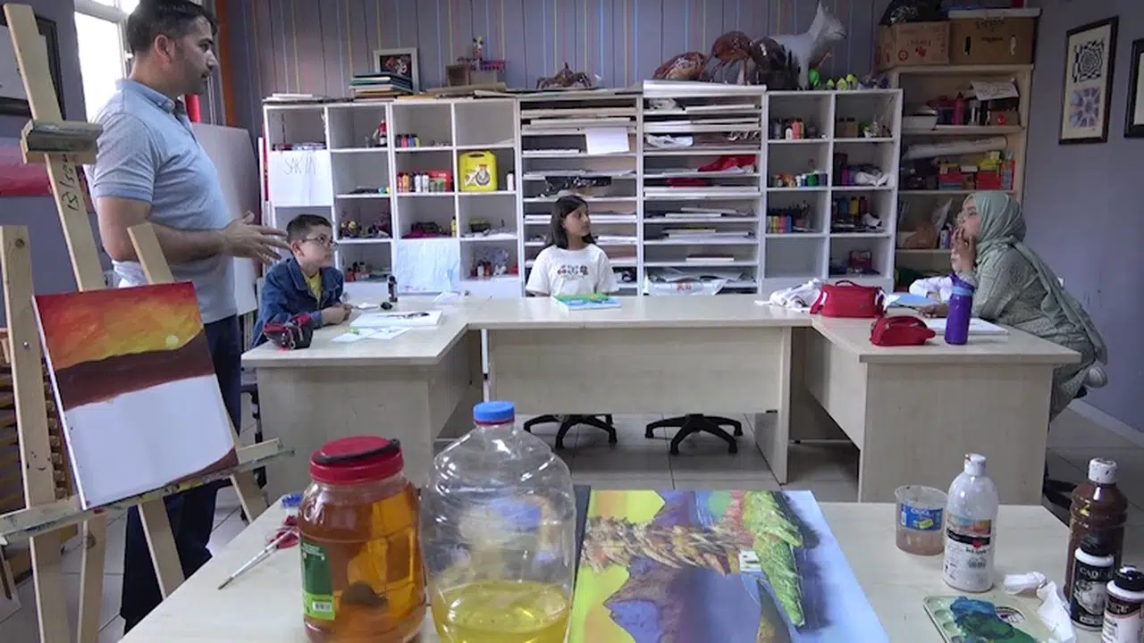 Atık yağları yağlı boyaya dönüştürdüler