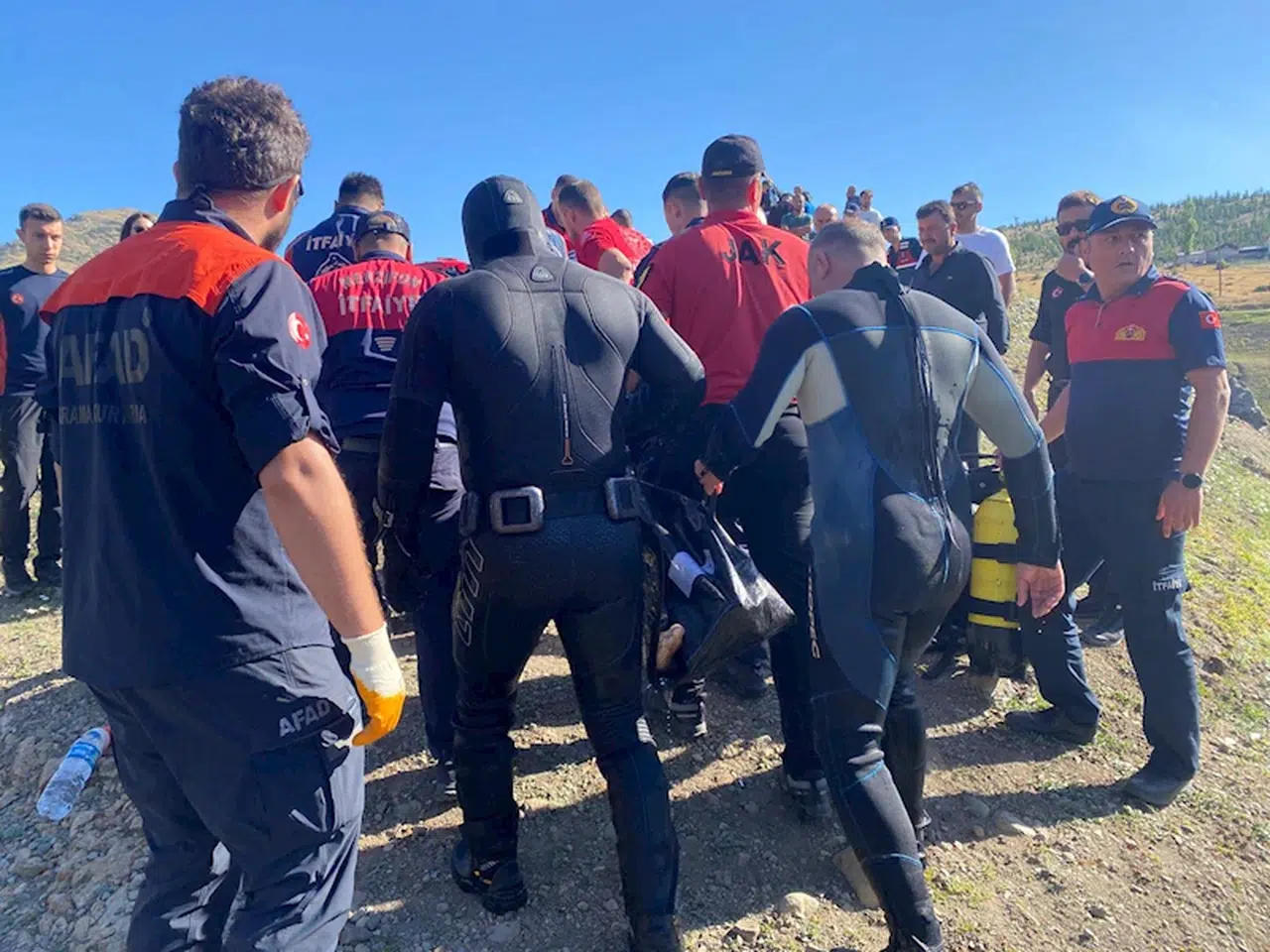 Girdiği baraj gölünde boğuldu