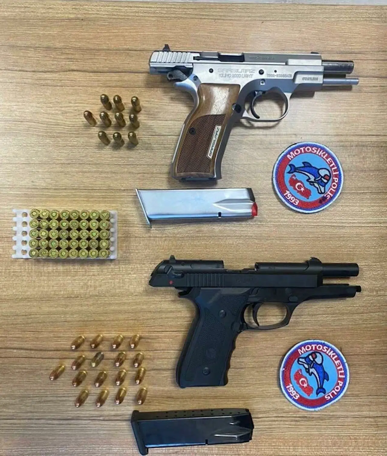 Elazığ’da 14 ruhsatsız silah ele geçirildi