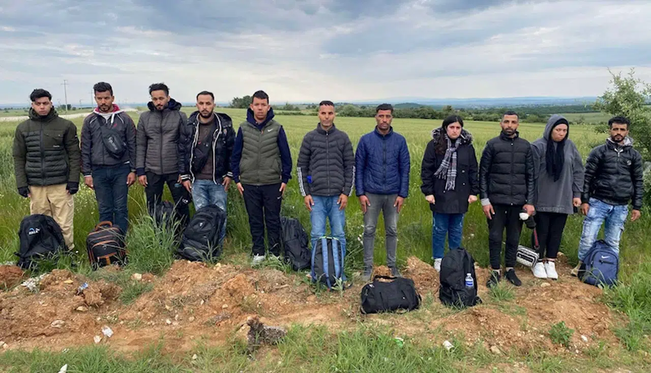 Edirne'de 1 ayda 870 kaçak göçmen ile 16 organizatör yakalandı