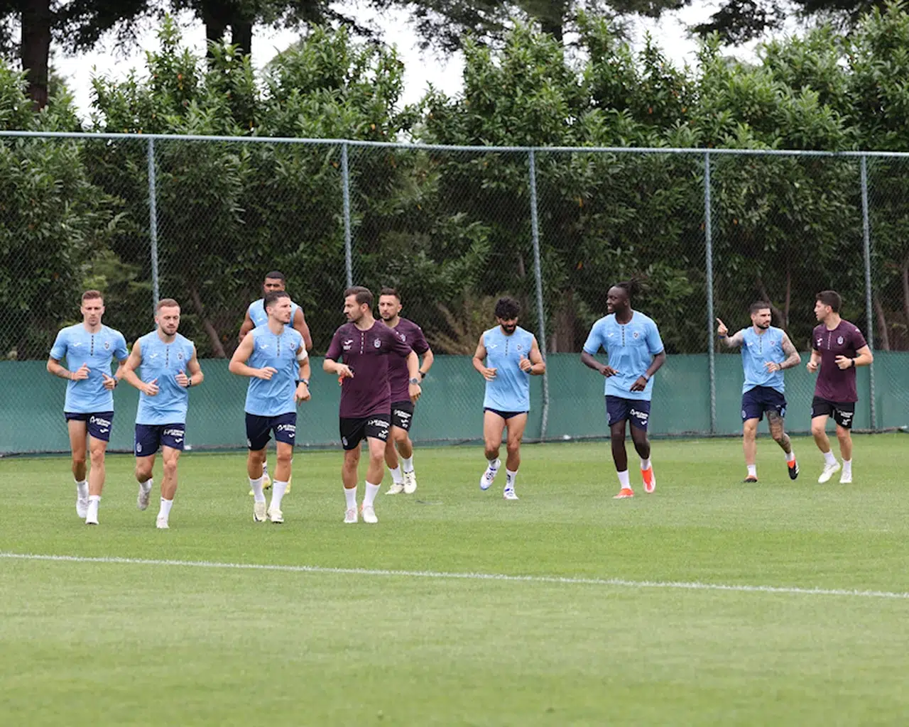 Trabzonspor'da yeni sezon hazırlıkları 