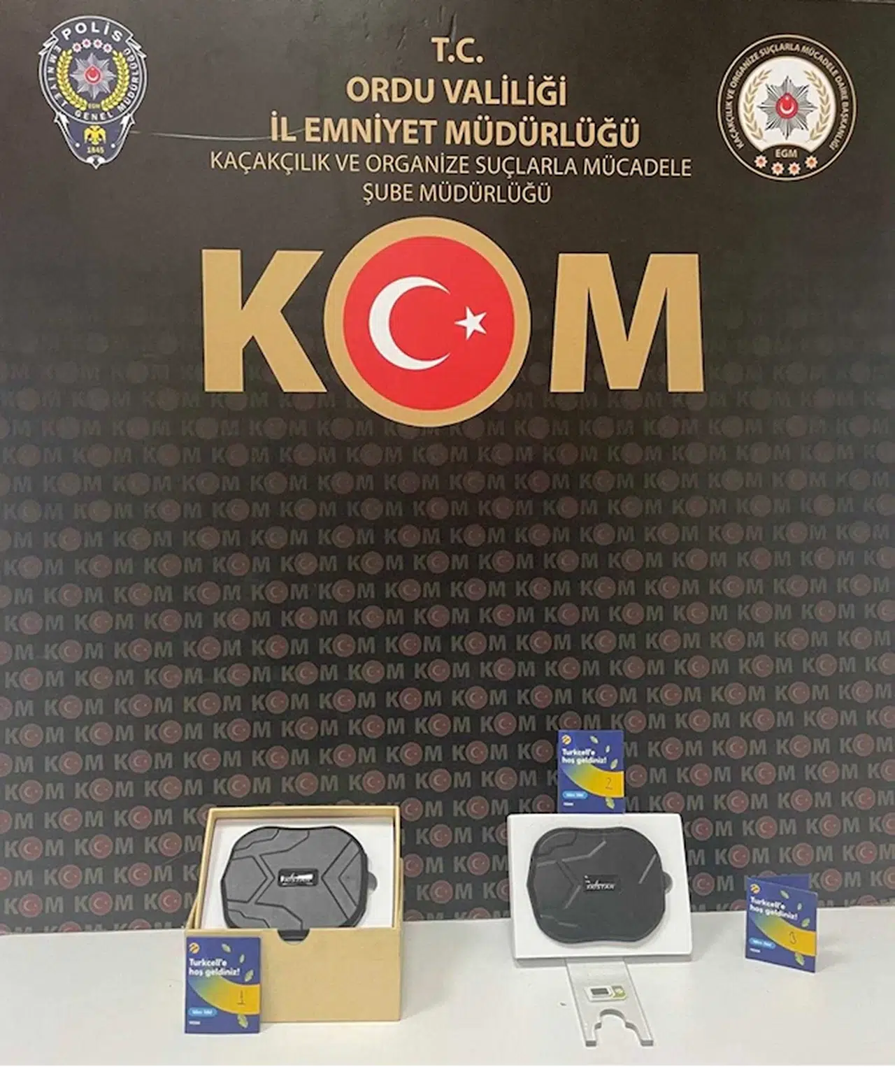 Ordu'da suç örgütü operasyonunda yakalanan 2 şüpheli tutuklandı