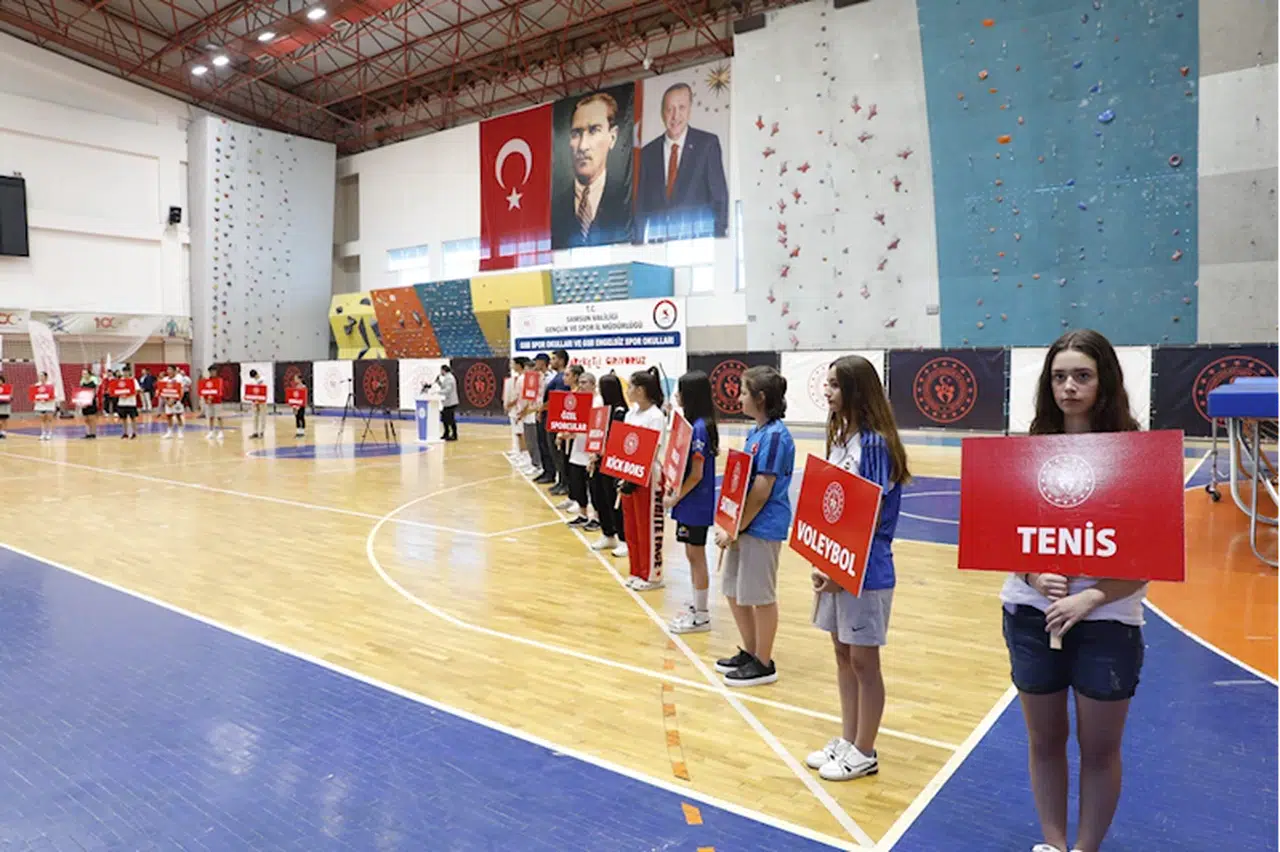 Samsun'da Yaz Spor Okulları'nın açılışı yapıldı