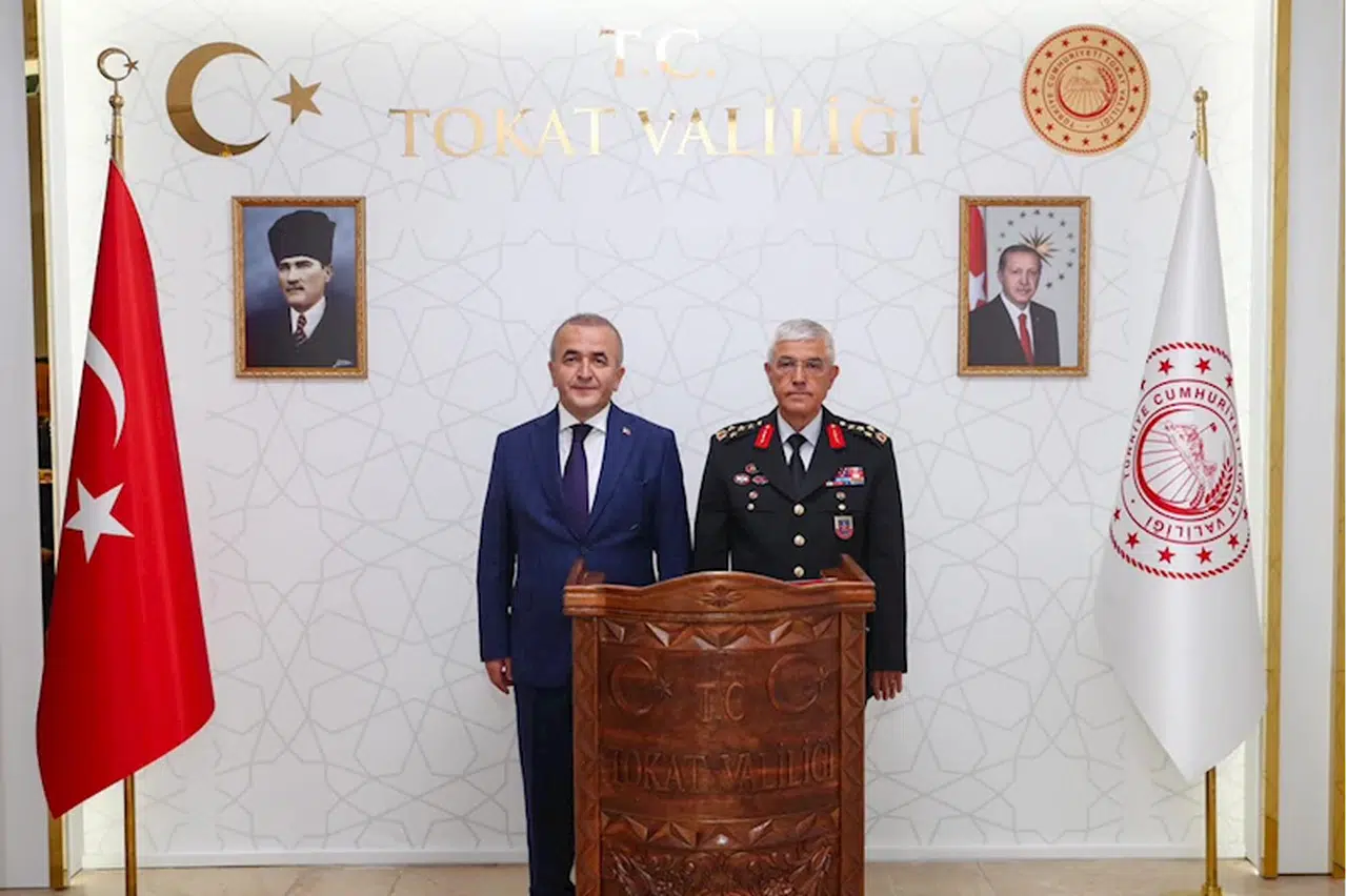 Jandarma Genel Komutanı Orgeneral Çetin'den Tokat Valisi Hatipoğlu'na ziyaret
