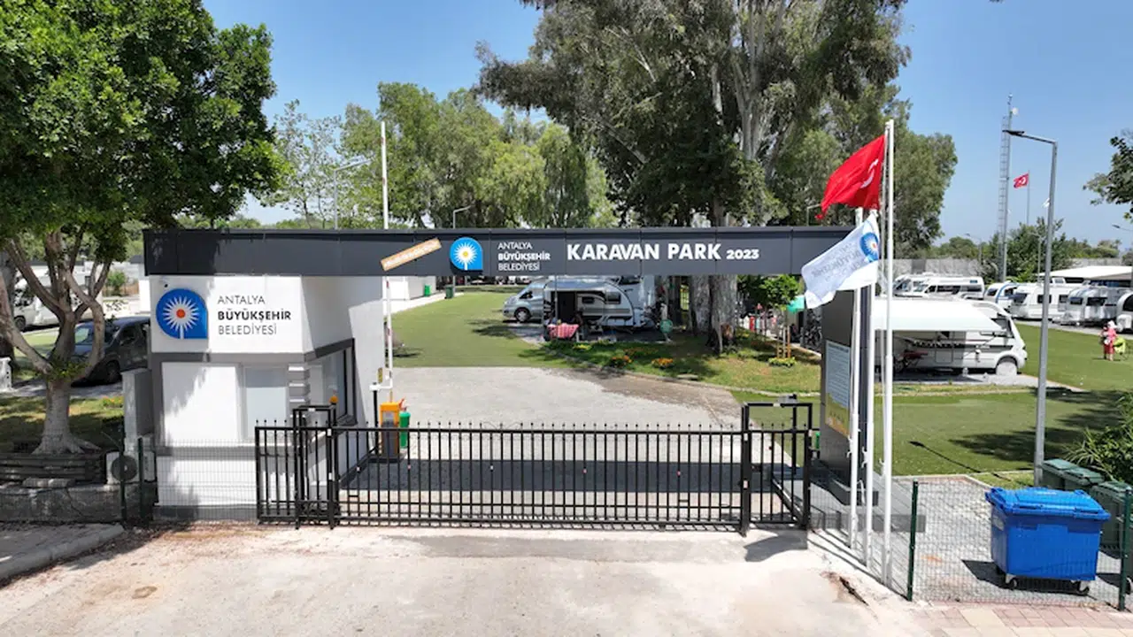 Karavan Park'a tatilci akını