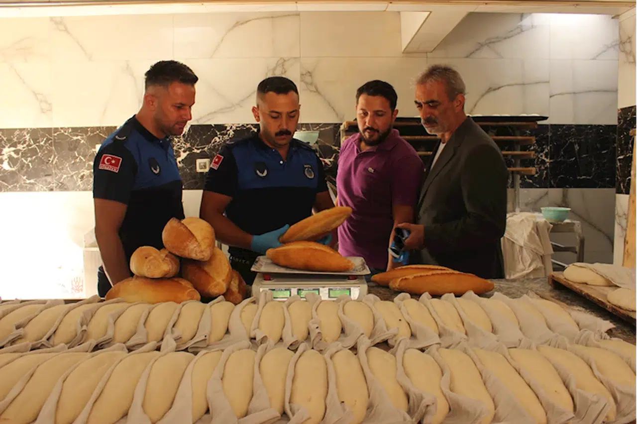 Tekkeköy'de fırın denetimi yapıldı