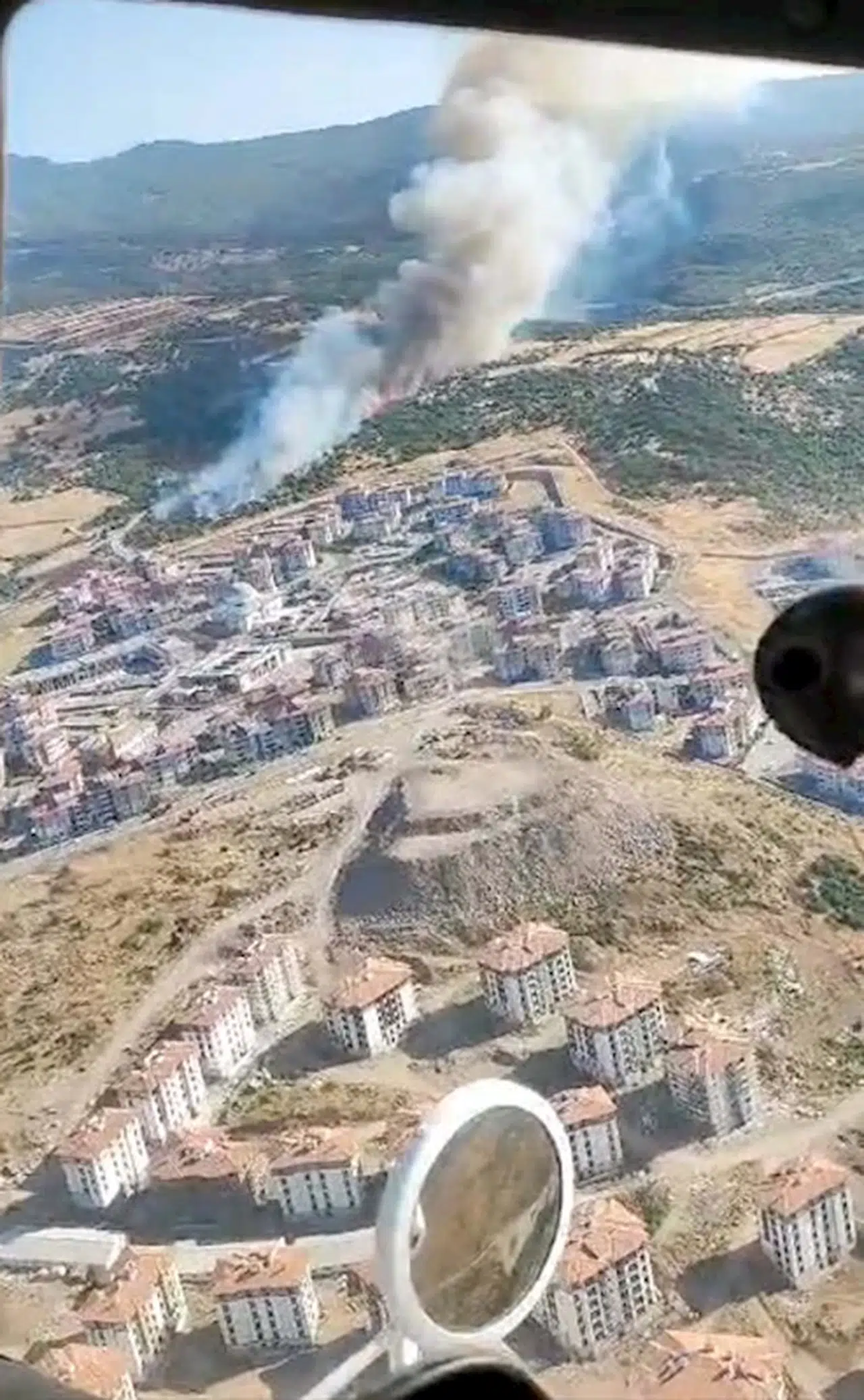 Manisa'da orman yangını