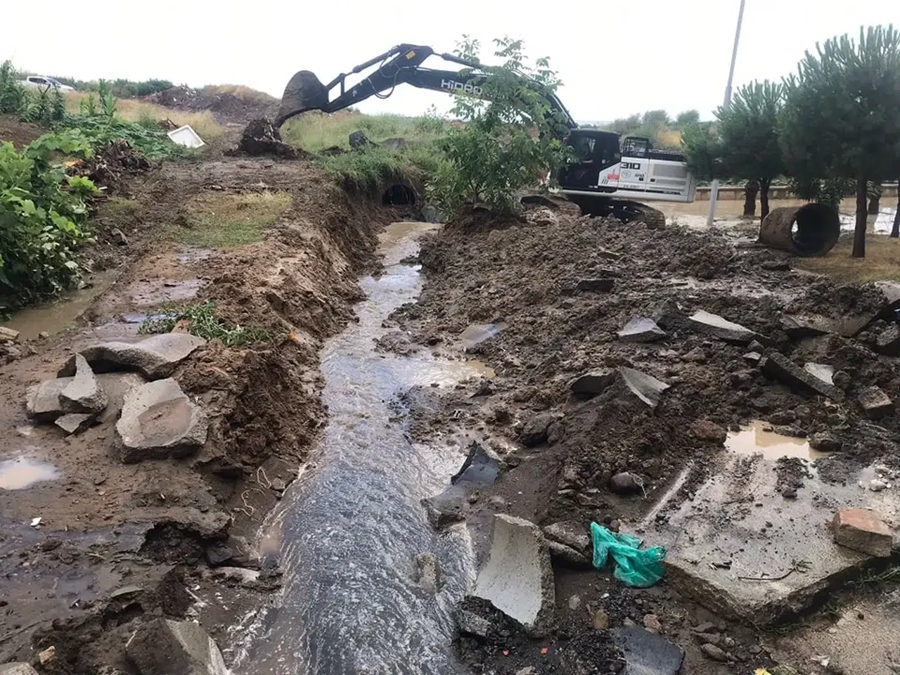 Akçaabat'ta Olası Felaket Önceden Engellendi!