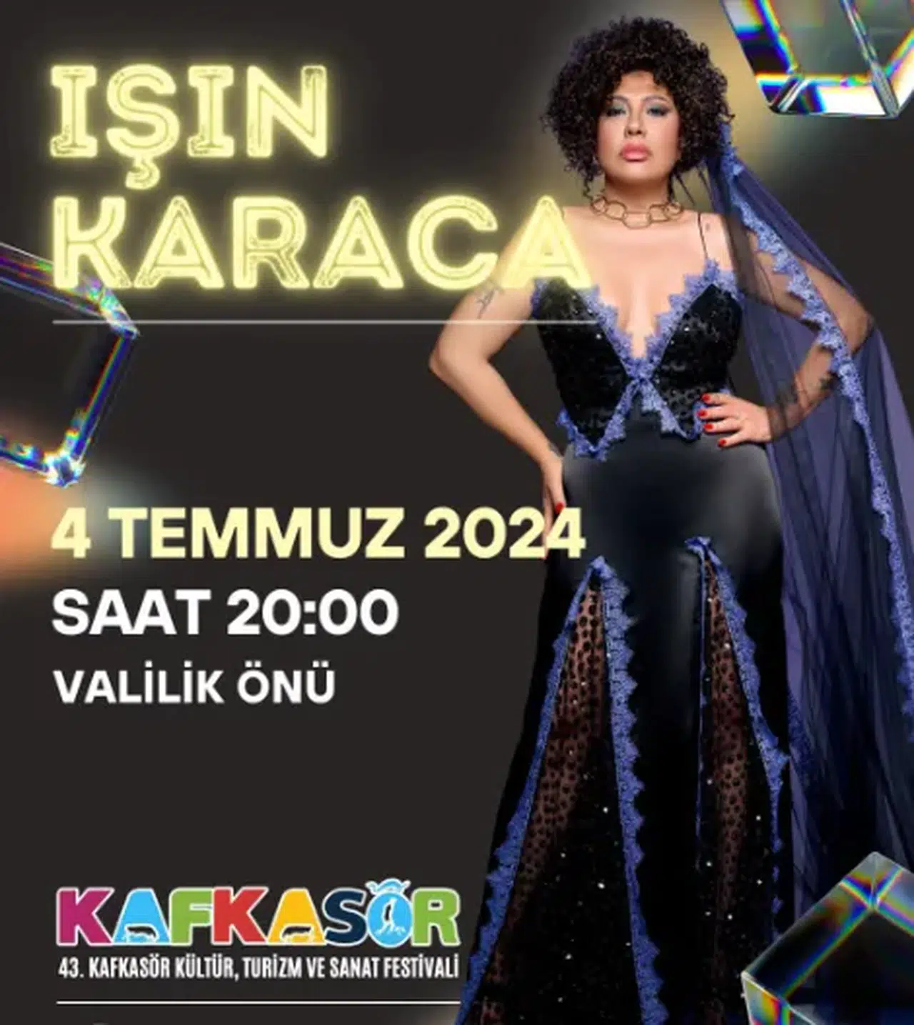 43. Kafkasör Festivali’nde Işın Karaca Rüzgarı