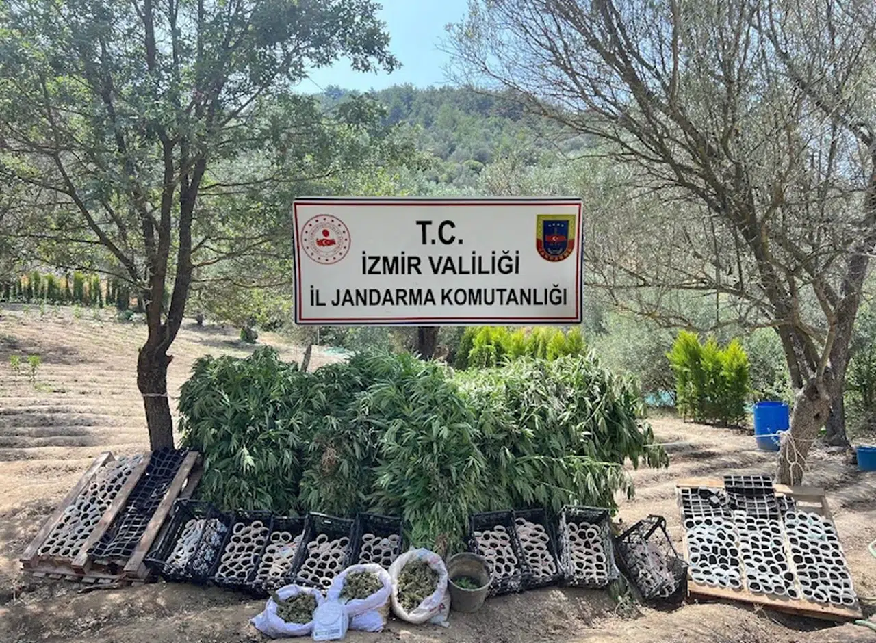 Seferihisar'da uyuşturucu operasyonu