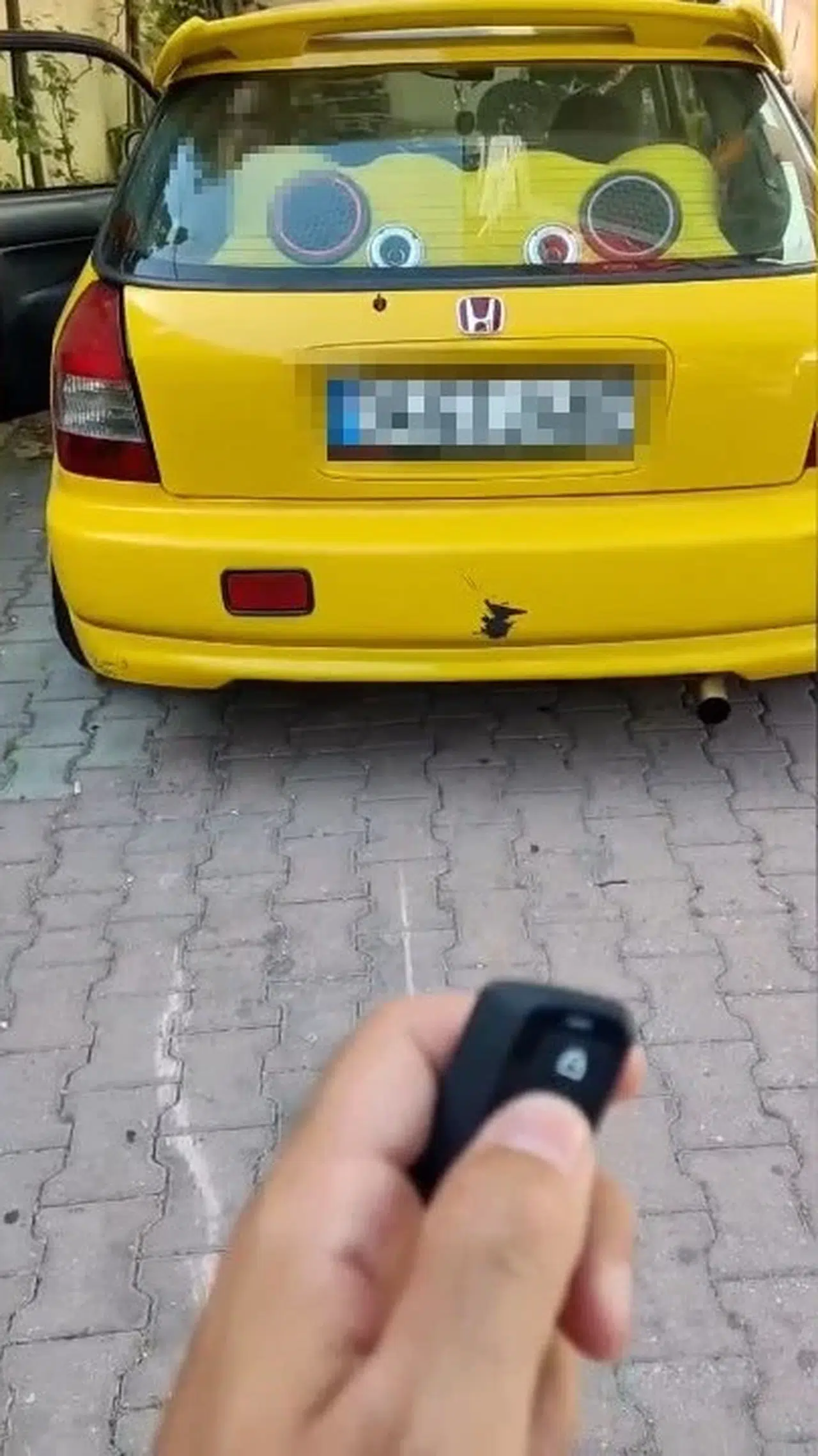 İstanbul- Beylikdüzü'nde abart egzoz kullanan sürücüye ceza