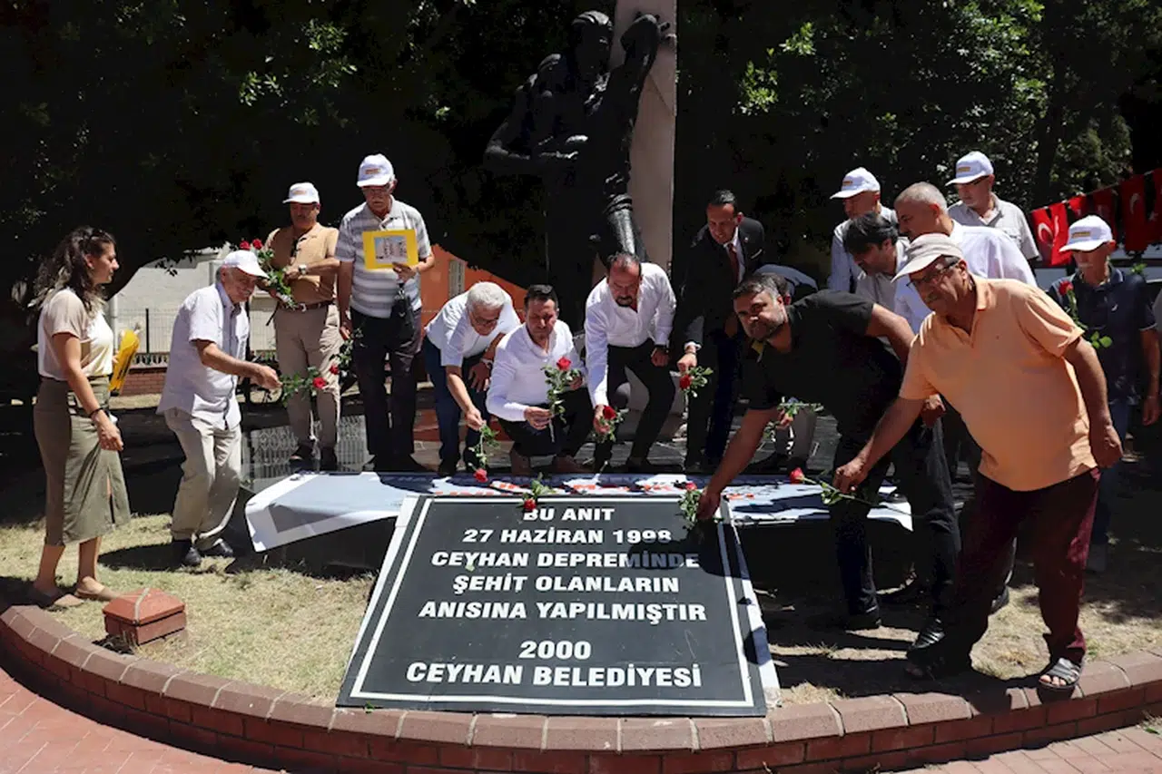 Ceyhan depremi 26'ncı yılında anıldı