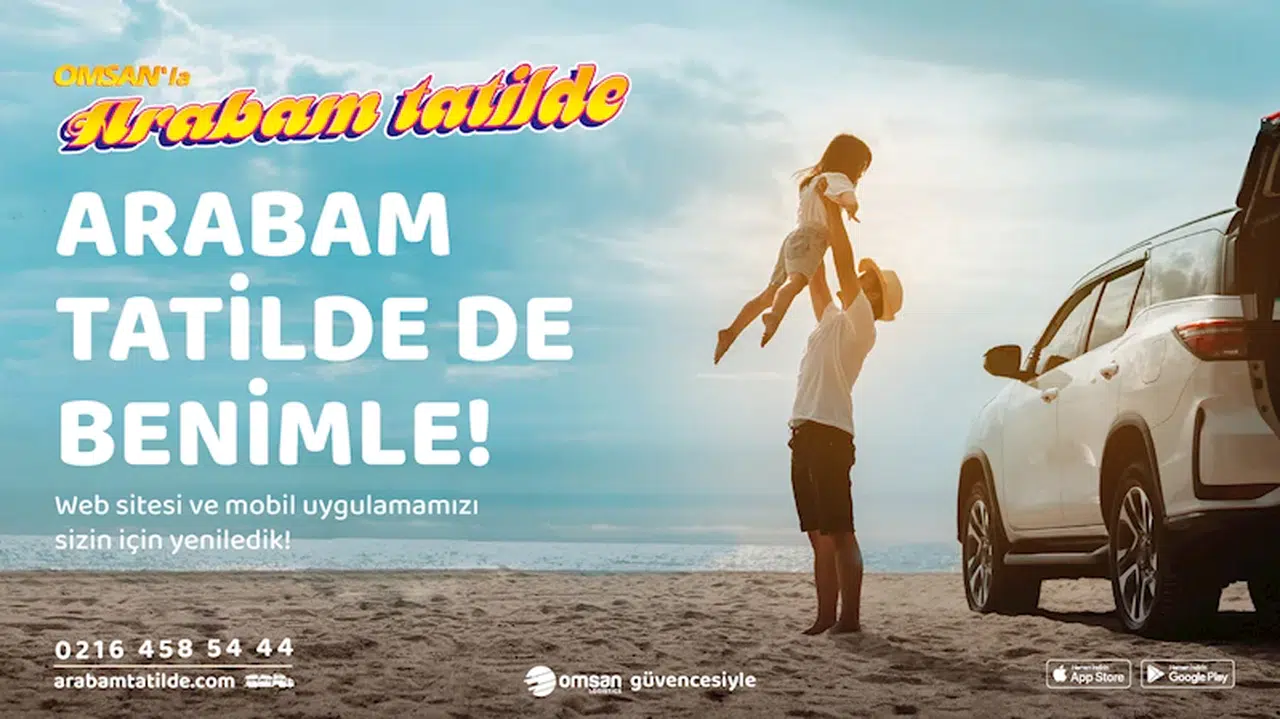 Omsan Logistics'in 'Arabam Tatilde' hizmetine yeni özellikler eklendi