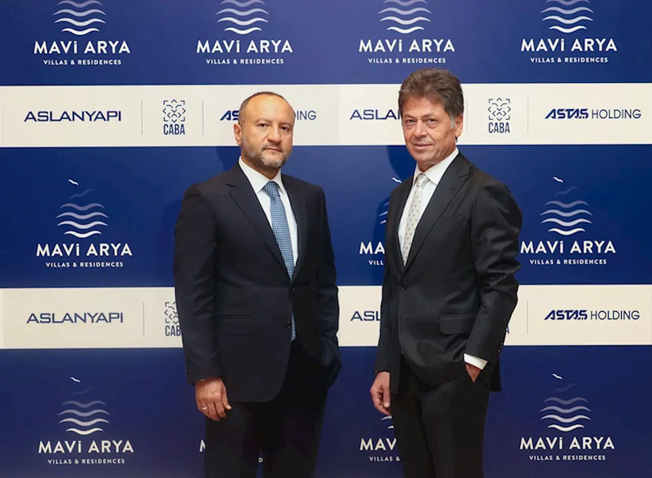 Bodrum Turgutreis'te inşa edilen Mavi Arya Projesi'nde yaşam başladı